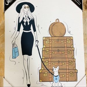 Oliver Gal Wall Art - A Girl & her dog 🐶 Oliver Gal Wall Art - A Girl & her dog 🐶
